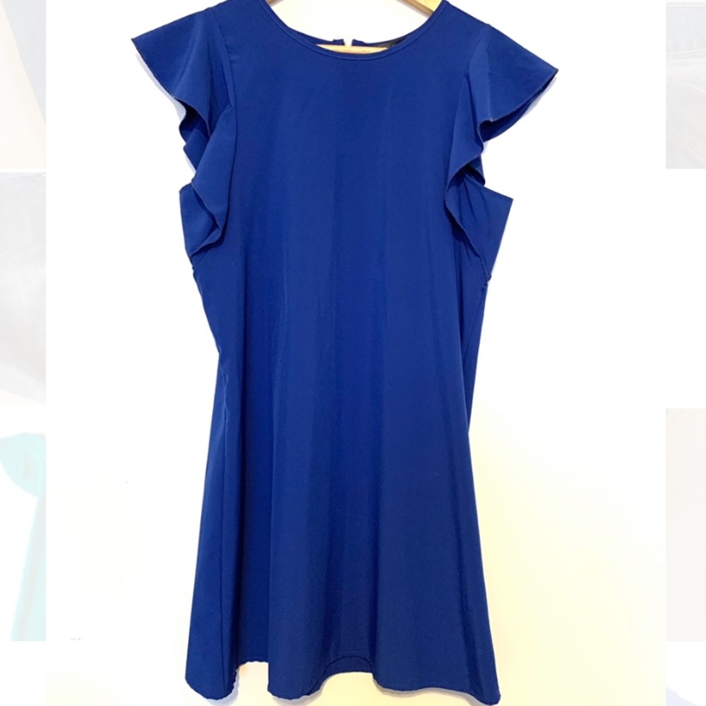 Blue Cocktail Dress